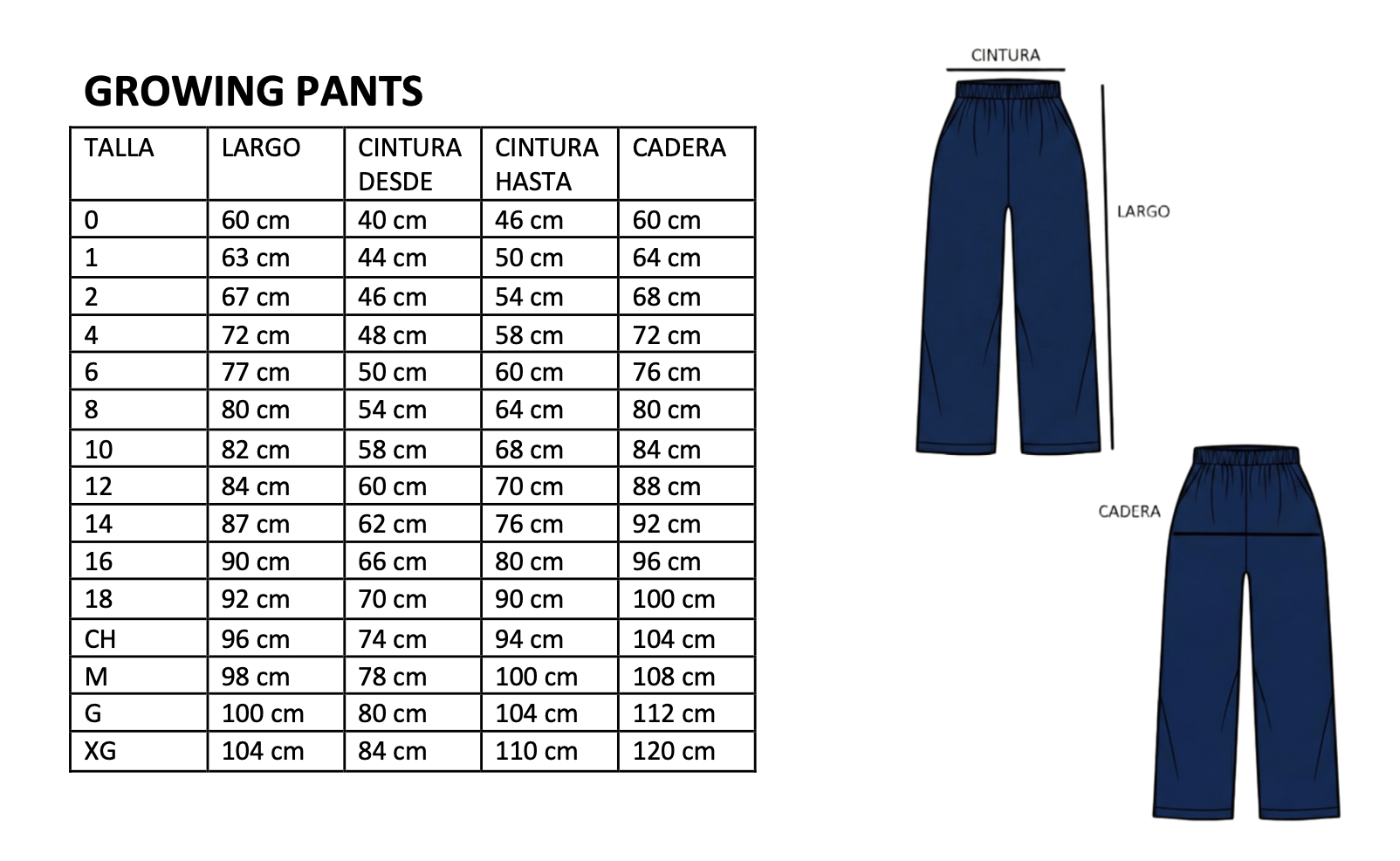GROWING PANTS