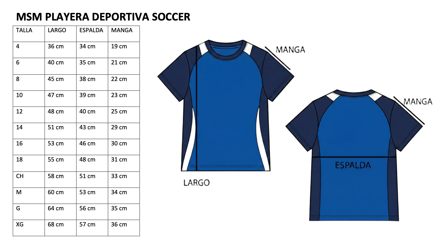 MSM PLAYERA SOCCER