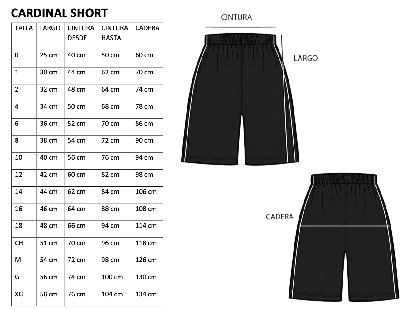 CARDINAL SHORT