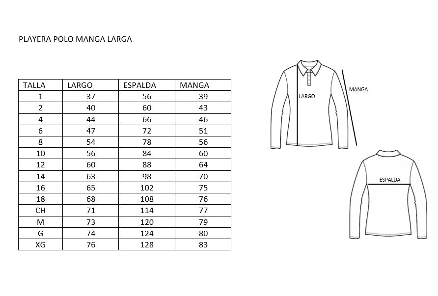 CARDINAL PLAYERA POLO M/L