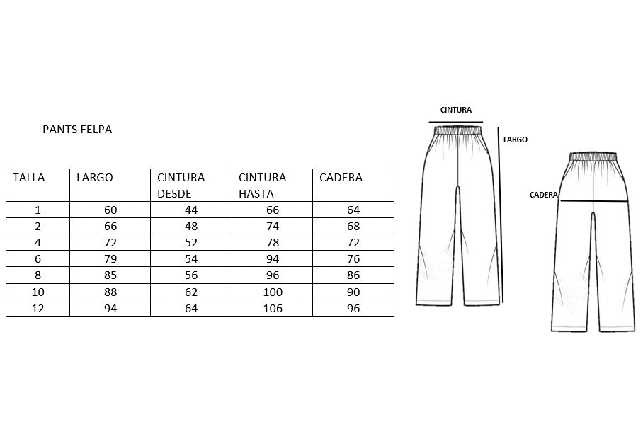 PAS PANTS FELPA